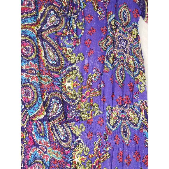 Paisley Print Blouse with beautiful Beading from Faith Size‎ Small - Picture 10 of 12